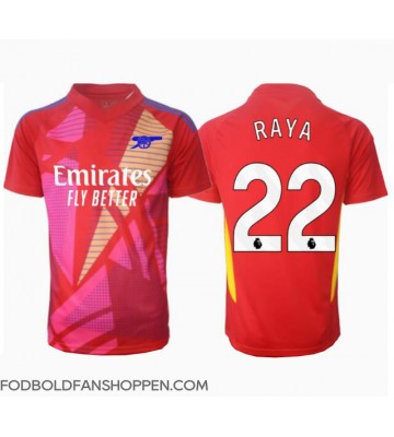 Arsenal David Raya #22 Målmand Udebanetrøje 2024-25 Kortærmet